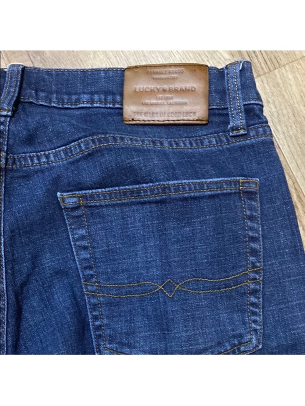 Men's Blue Straight Lucky Brand Jeans